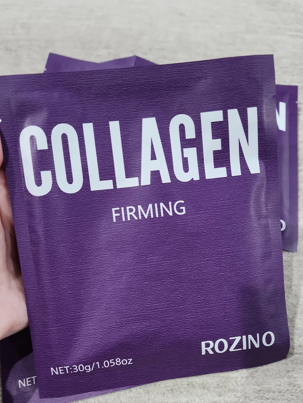 NWT- 5- Rozino Collagen Firming Face Masks